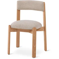 Tchibo - Gepolsterter Stuhl - 52x47,8x81cm - beige -