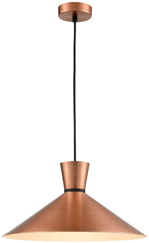 Corrigan Studio Kyler 1 - Light Cone Pendant Copper 8cm H X 16cm W X 16cm D
