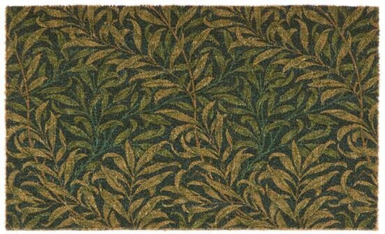 Morris & Co by Hug Rug Printed Coir Willowbough 45cm x 75cm Doormat
