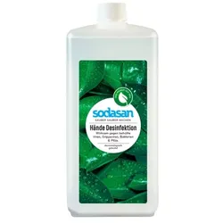 Sodasan Händedesinfektion Nachfüllflasche Euroflasche 1L