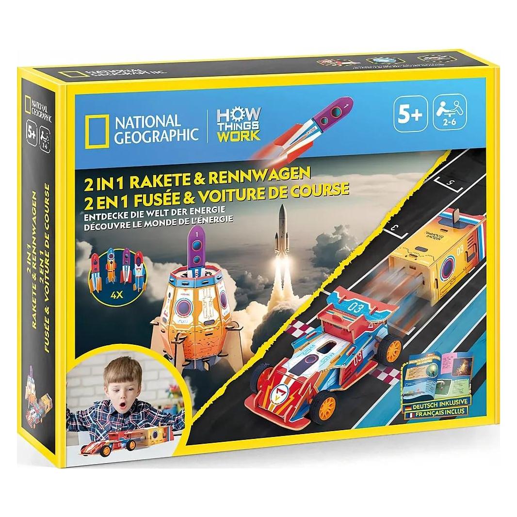 Cubicfun 2in1 Rakete & Rennwagen (DS1099h)