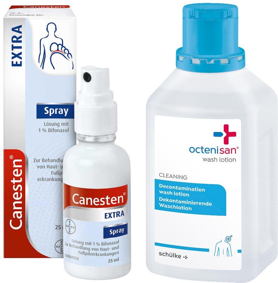 Canesten Extra Bifonazol Pumpspray + Octenisan Waschlotion