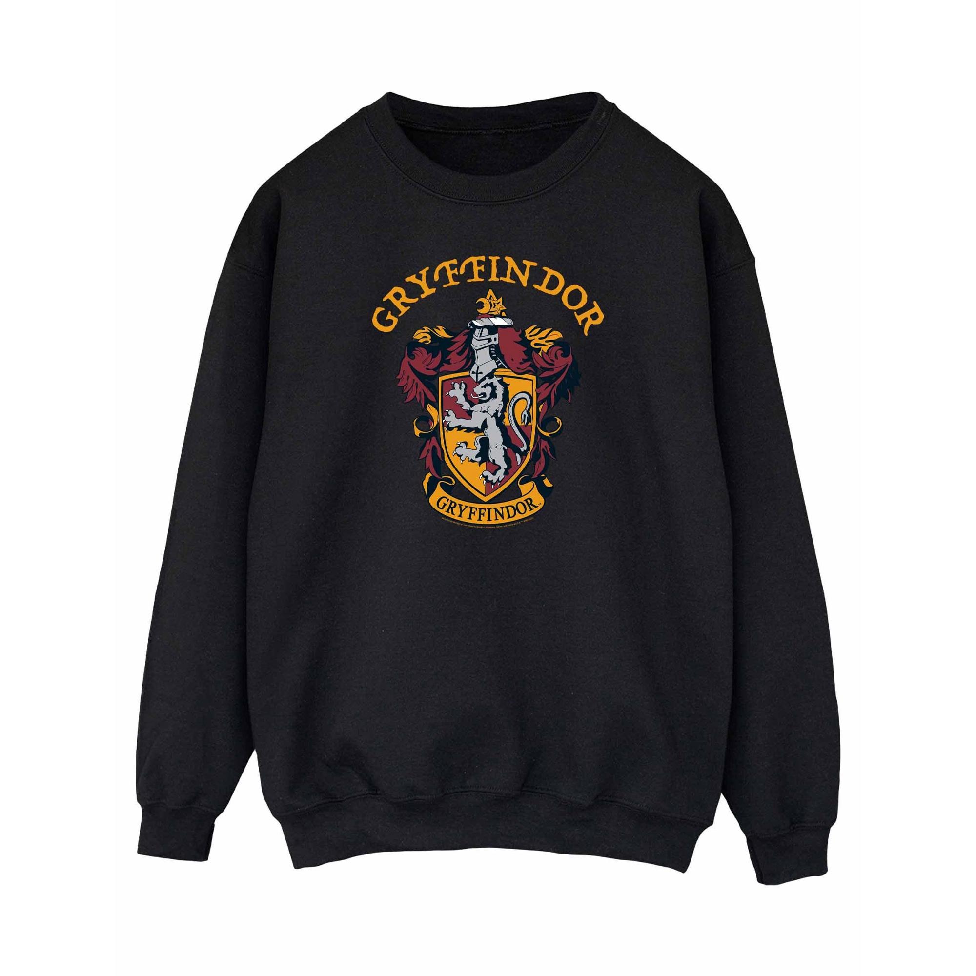 Harry Potter Dames/Dames Gryffindor Sweatshirt (Zwart)