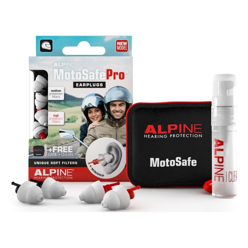 Alpine Bouchons d’oreille Motosafe Pro X4
