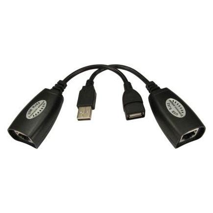 RS PRO USB-Extender, 45m, USB 1.1 1-Port (USB) (2299957)