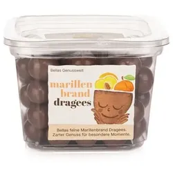 BELLAS GENUSSWELT Marillenbrand Dragées ummantelt mit Vollmilchschokolade Inhalt 500g