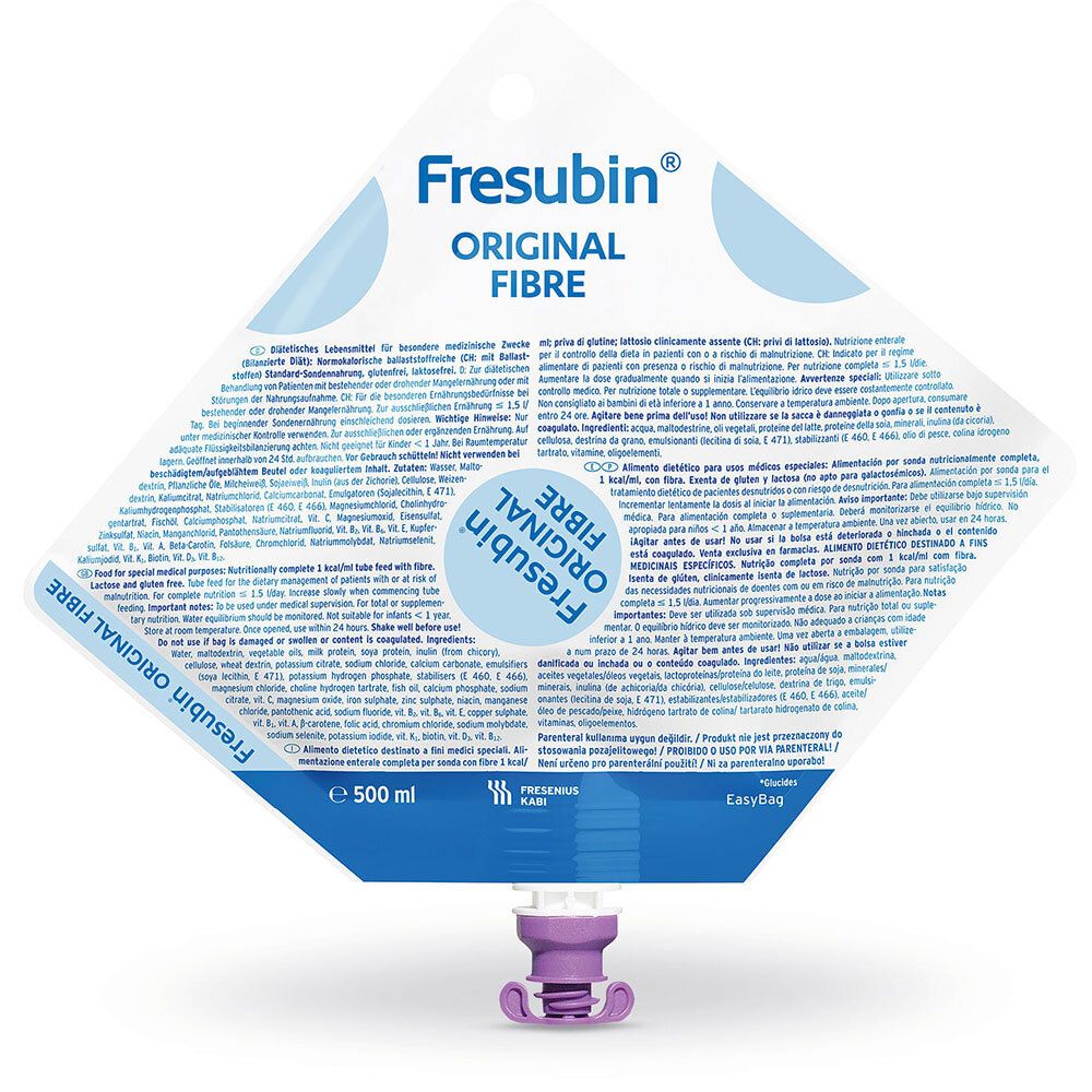 Fresubin Original Fibre Easy Bag 15x500 ml Flüssigkeit
