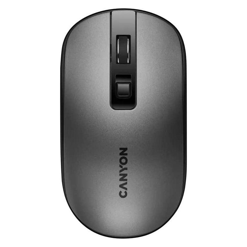 Canyon Maus MW-18 Wireless rechargeable silent Pixart grey (Kabellos) (CNS-CMSW18DG)