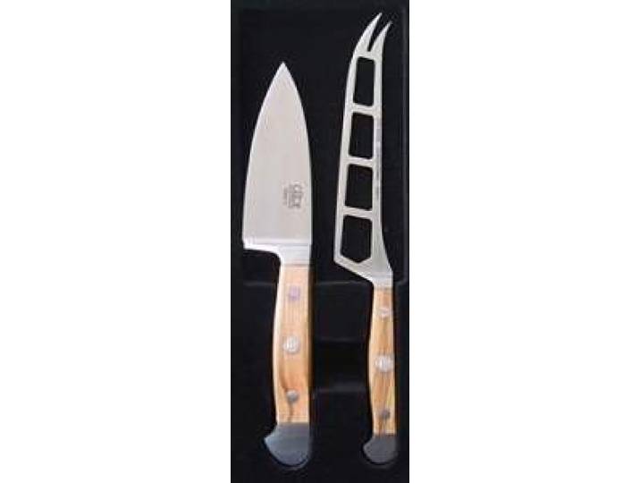 Güde Käsemesser Set Alpha Olive im Geschenkkarton