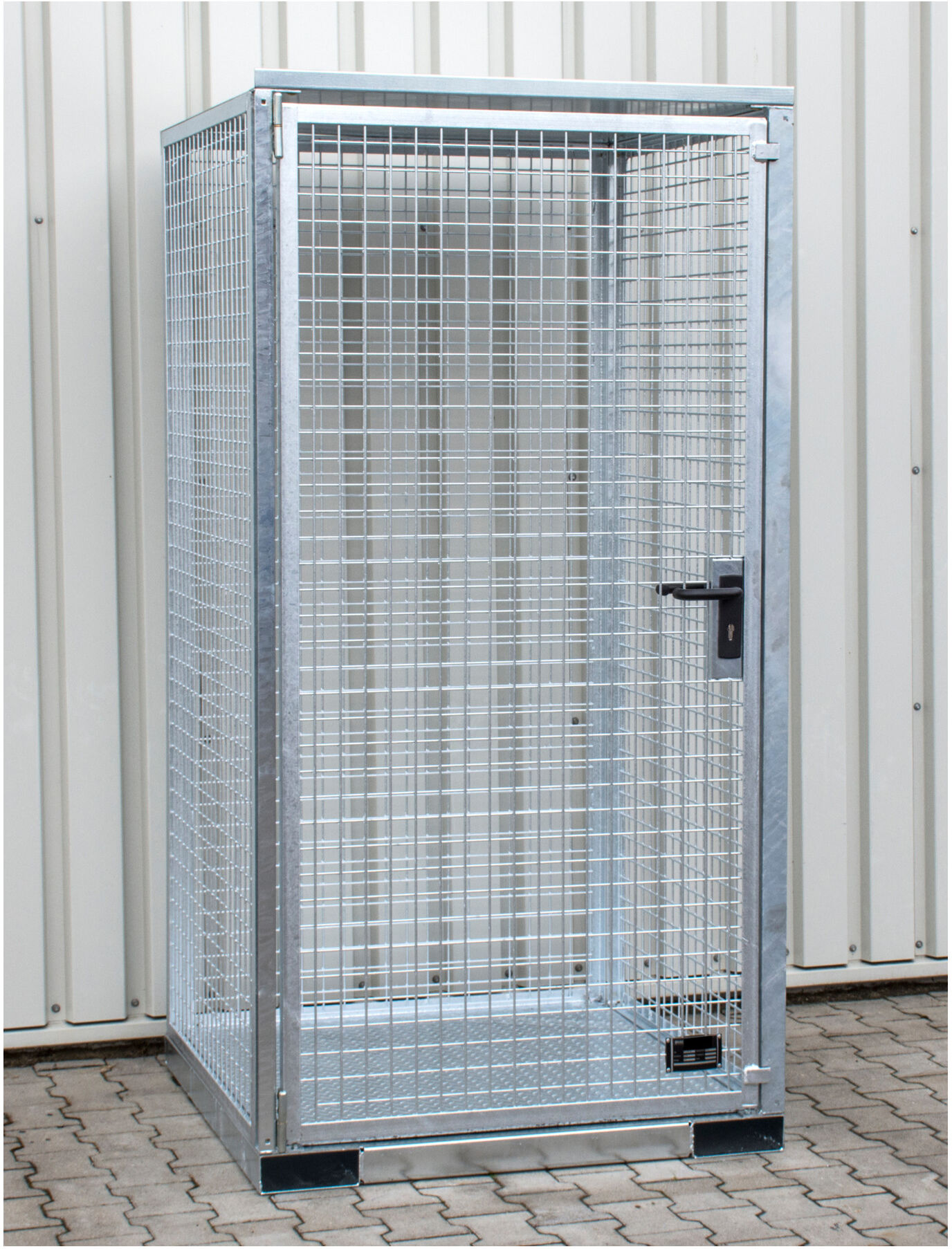 Bauer Südlohn Gasflaschen-Container GFC-E/T M0, feuerverzinkt (4477-14-2000-0007)