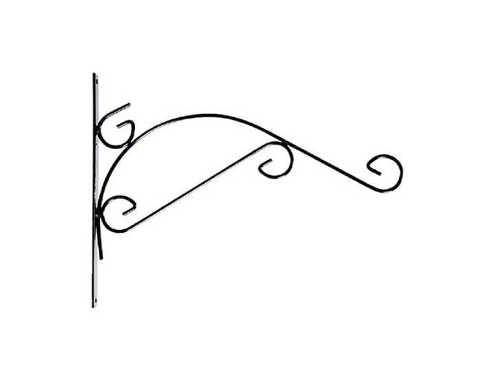 Esschert Design Hangende mand haak decoratief, zwart