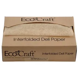 MONOUSO - Fettdichtes Papier Kraft in Spender 20,6x27cm (500 Stück)