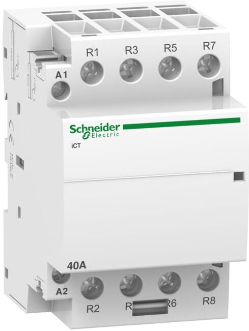 Schneider Electric Contacteur d'installation A9C20847 4 pôles 40A 220-240VAC (A9C20847)