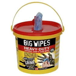Scanlico Big Wipes renseservietter Heavy Duty 240 stk. Rød, Reinigungsutensil, Blau