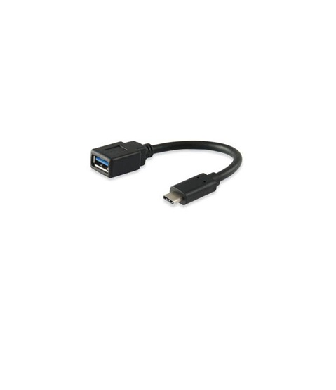 equip USB 3.0 C MALE TO A Adapter Digital / Daten Adapterkabel 0,15 m Schwarz (133455)