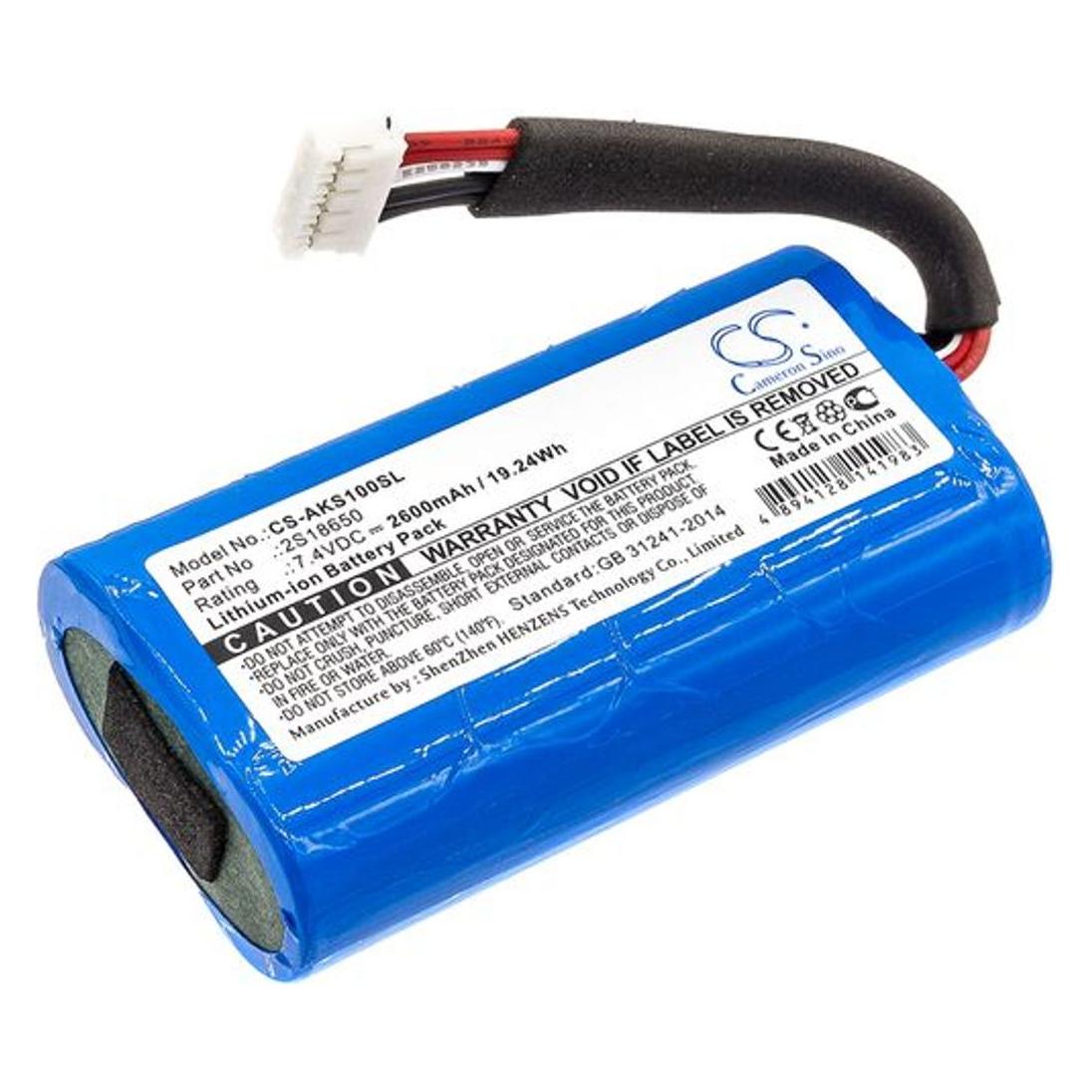 NoName Battery for Anker SoundCore Boost etc (1 Stk., 18650) (AKS100SL)