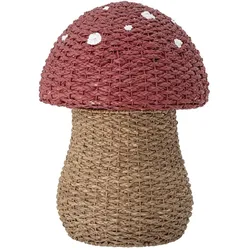 Bloomingville Korb Corintha, Ø 43 cm, Höhe 61 cm, rot