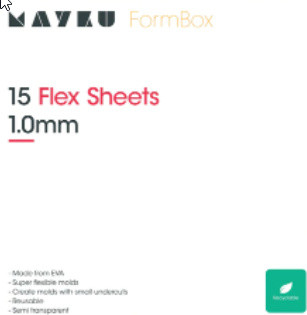 MAYKU Flex-plakken, 1 mm (15 stuks)