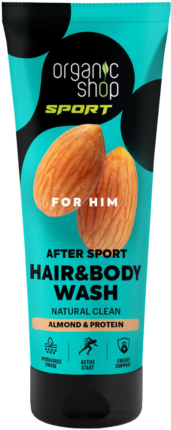 ORGANIC SHOP Sport For Him After Sport Hair & Body Wash 200ml