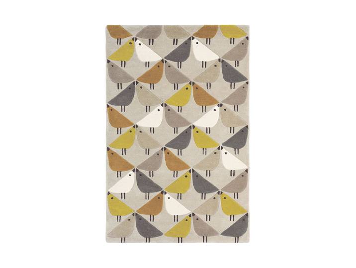 Designer Teppich „Lintu“ - handgetuftet, aus 100% reiner Schurwolle Mint/Poppy 140 x 200 cm SCION
