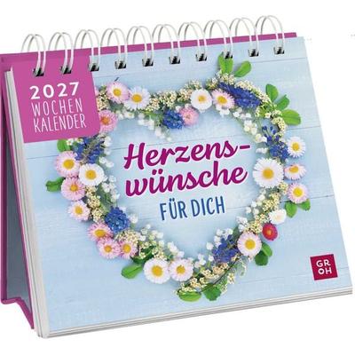 Mini-Wochenkalender 2027: Herzenswünsche für dich