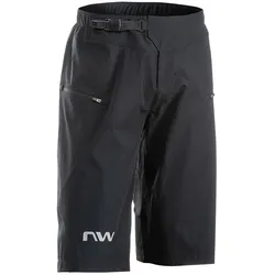 Northwave, Herren, Velohosen, Bomb Baggy W/Innere Radlerhose Schwarz (XL), Gelb