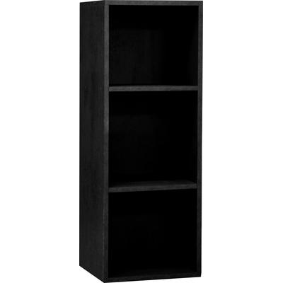 Aktenregal MÄUSBACHER "Big System Office", schwarz (schwarzstahl), B:41cm H:109cm T:36cm, Holzwerkstoff, Regale, Aktenregal, Breite 41 cm