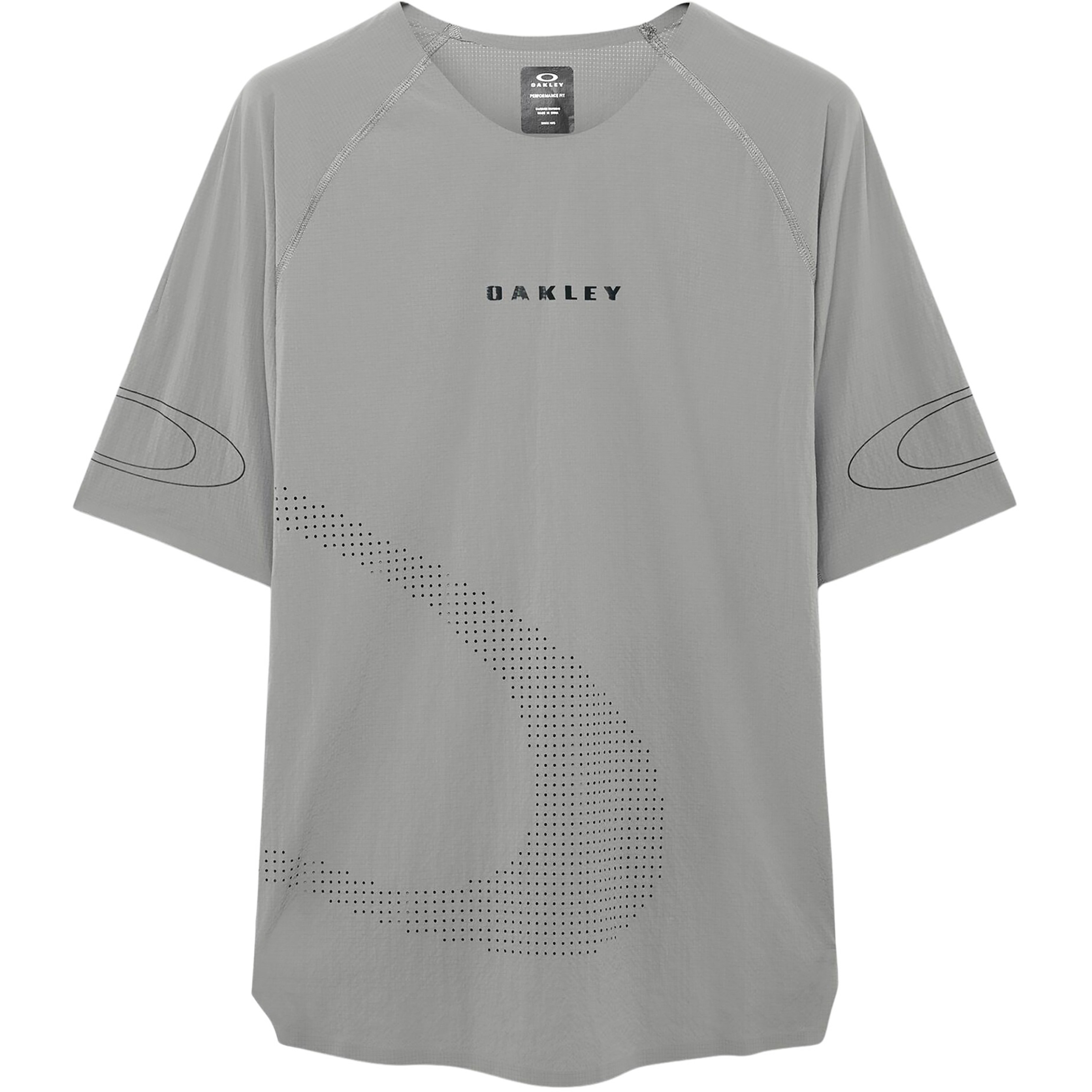 Oakley Seeker Whip Trikot Herren Radtrikots grau Größe L Mountainbike Widerstandsfähig