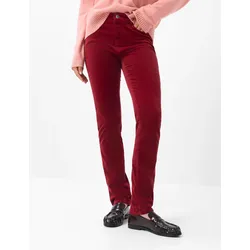 Brax Damen Five-Pocket-Hose Style CAROLA WINE RED, dunkelrot, Gr. 36