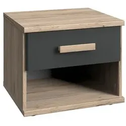 WIMEX Nachttisch Cariba Holzoptik Braun Eiche