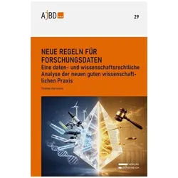 Neue Regeln für Forschungsdaten, Fachbücher von Thomas Hartmann
