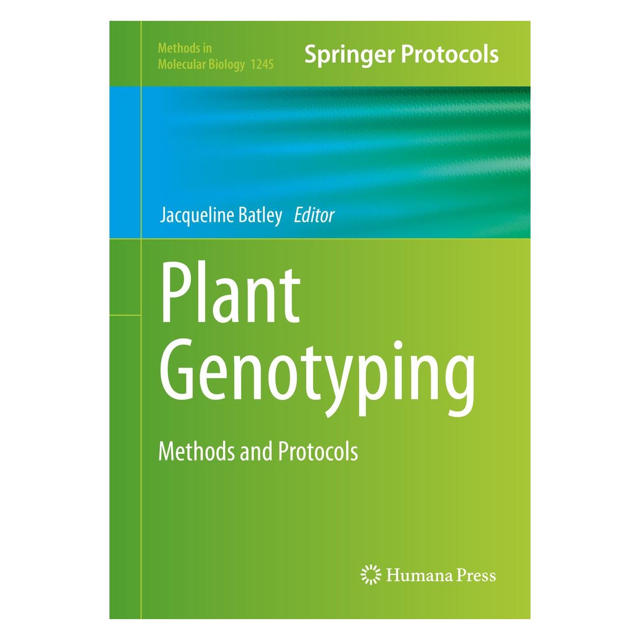 Springer Plant Genotyping (Englisch, Hardcover, Jacqueline Batley) (9781493919659)