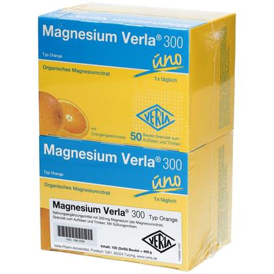 Magnesium Verla 300 Orange Granulat 100 St