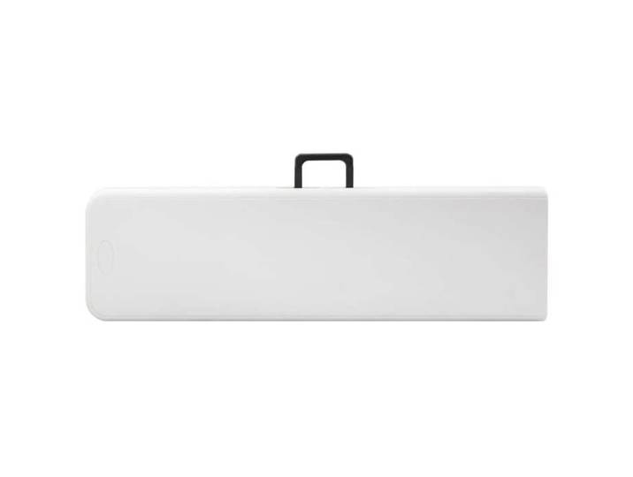 Elégant Banc de jardin Blanc - Bancs de jardin pliables lot de 2 180cm PEHD Blanc PRO1168257693136