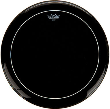 "Remo 10"" Pinstripe Ebony "