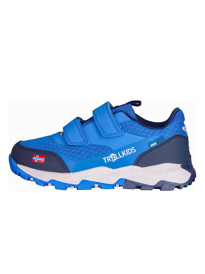 Trollkids Trekkingschuhe "Preikestolen" in Blau - 30