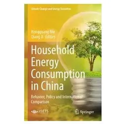 Household Energy Consumption in China, Fachbücher von Ji, Hongguang Nie