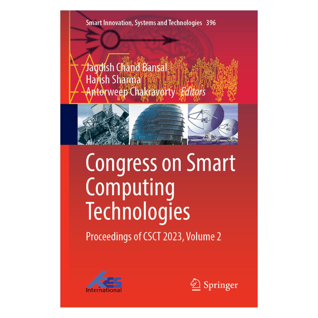 Springer Congress on Smart Computing Technologies (Englisch, Hardcover, Antorweep Chakravorty, Harish Sharma) (61519402)