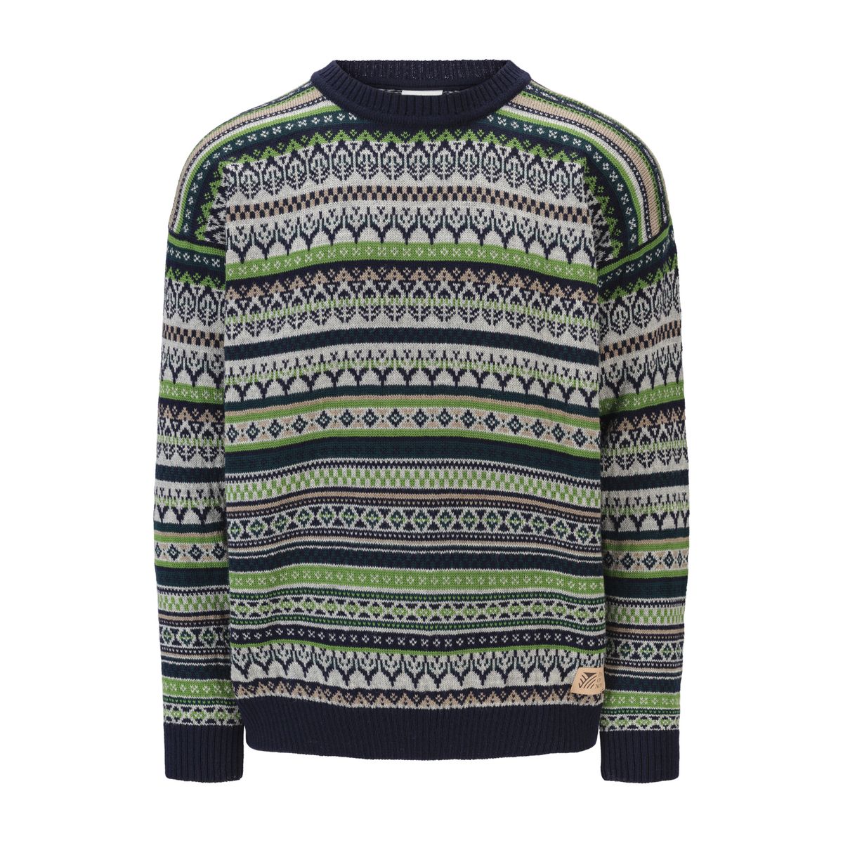 Dale of Norway Utsira Masc Sweater marine pinegreen lightcharcoal (C01) L 95971-C01-L