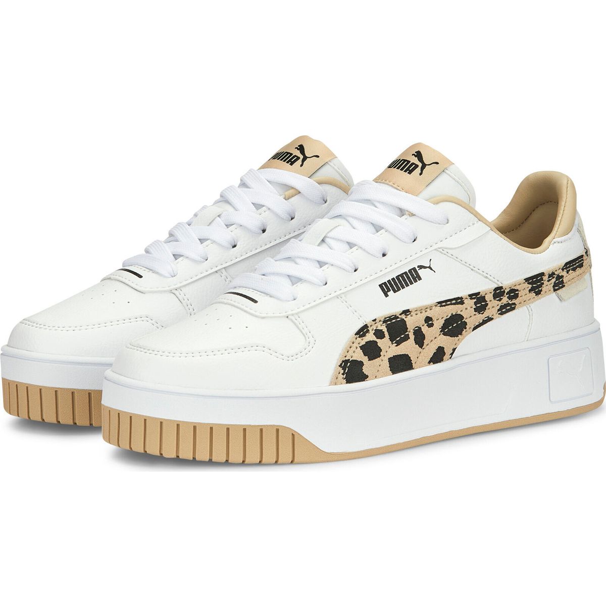 Puma Carina Street Animal puma white-granola-puma black (01) 6 391940-01-6