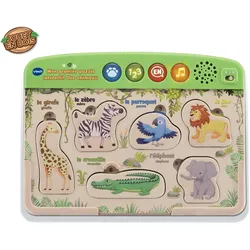 VTech Erstes Interaktives Tierpuzzle (Französisch, 1.50 - 3.50 Jahre)