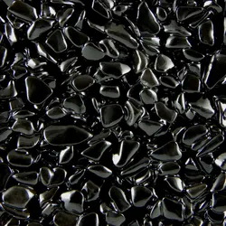 Terralith Marmor - Steinteppich WAND nero (fein) für 1 qm