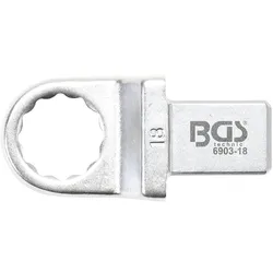 BGS Einsteck-Ringschlüssel 18 mm Aufnahme 14 x 18 - 6903-18