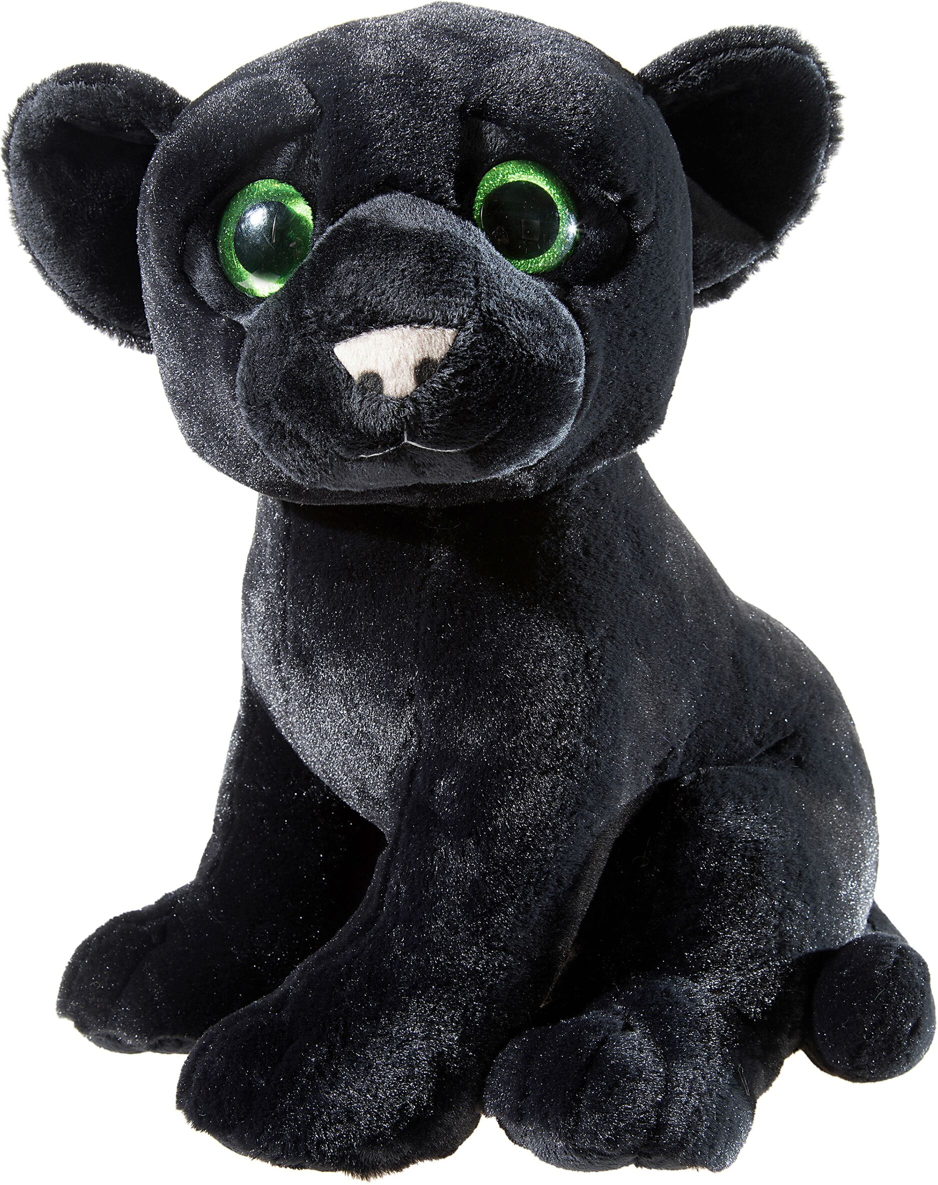 Kuscheltier HEUNEC "Misanimo, Panther, 45 cm", schwarz, Plüschfiguren, KinderH:45cm, Polyester, Kuscheltier, sitzend, H:45cm