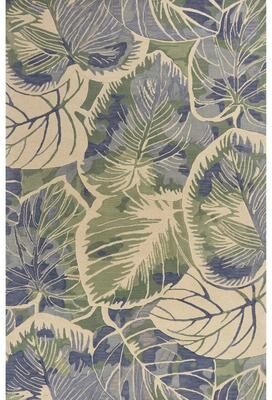 Domani Classics Botanical Tropics Hand-tufted Wool Rug