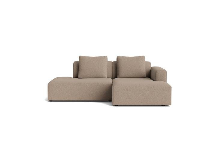 Como kleines Chaiselongue-Sofa, rechts open end
