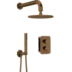 Neuesbad Serie 600 Unterputz Dusch-Set, Oberfläche: bronze gebürstet NB1BXYZCQSM1