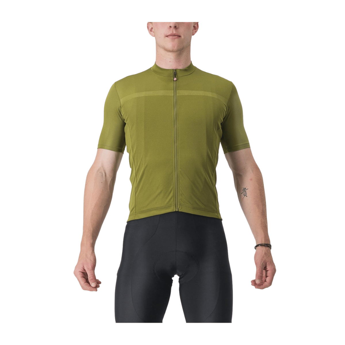 Maglia Castelli Classifica Manica Corta Verde, Taglia S Uomo