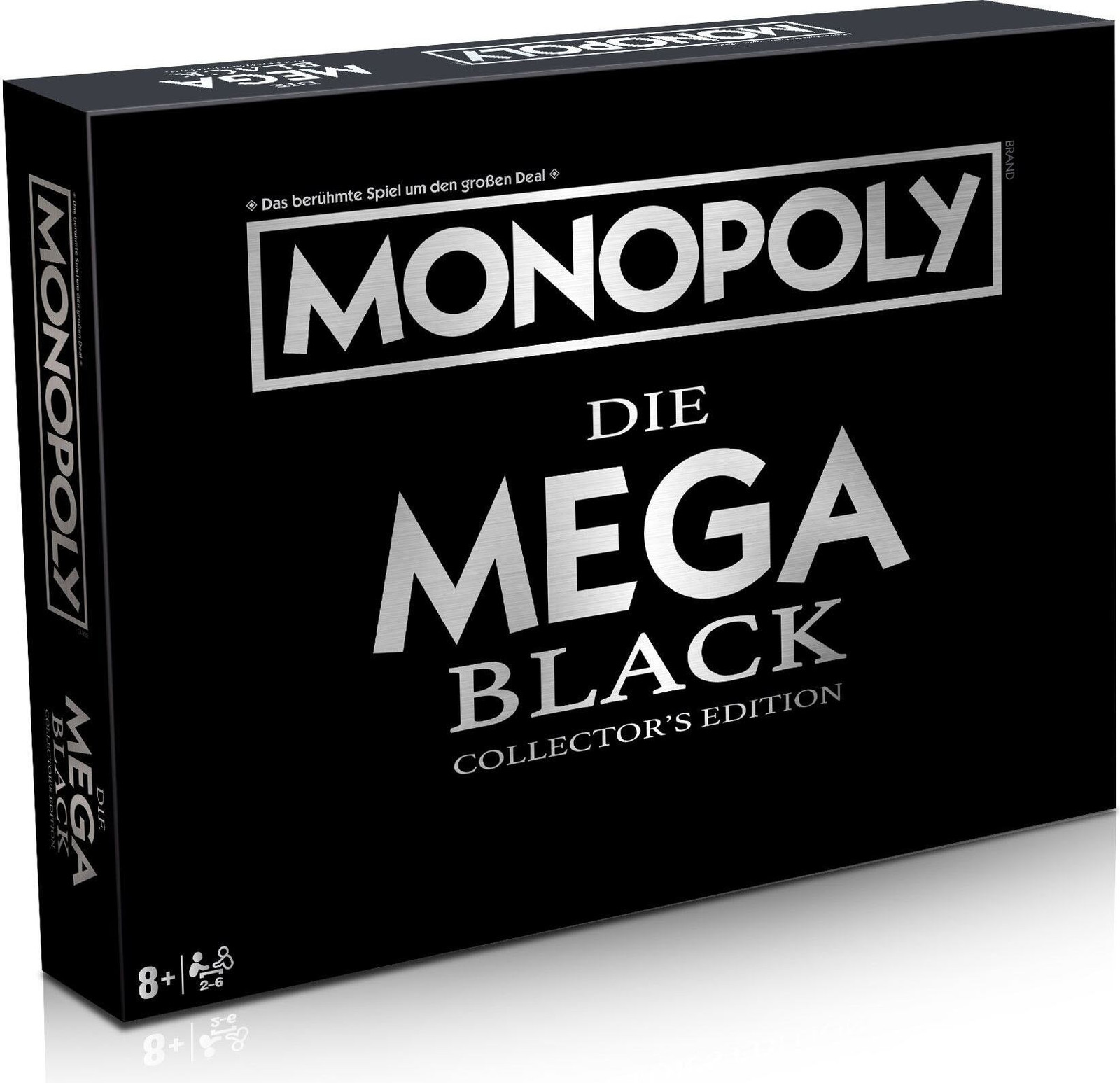 Winning Moves Monopoly Mega Black Edition Gezelschapsspel