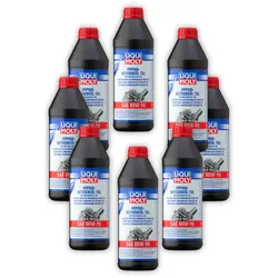 8x Getriebeöl LIQUI MOLY 20645 Hypoid (GL4/5) TDL SAE 80W-90 Schaltgetriebe Öl 1L